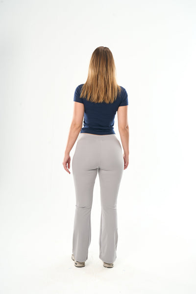 Navy Blue Round Neck Top