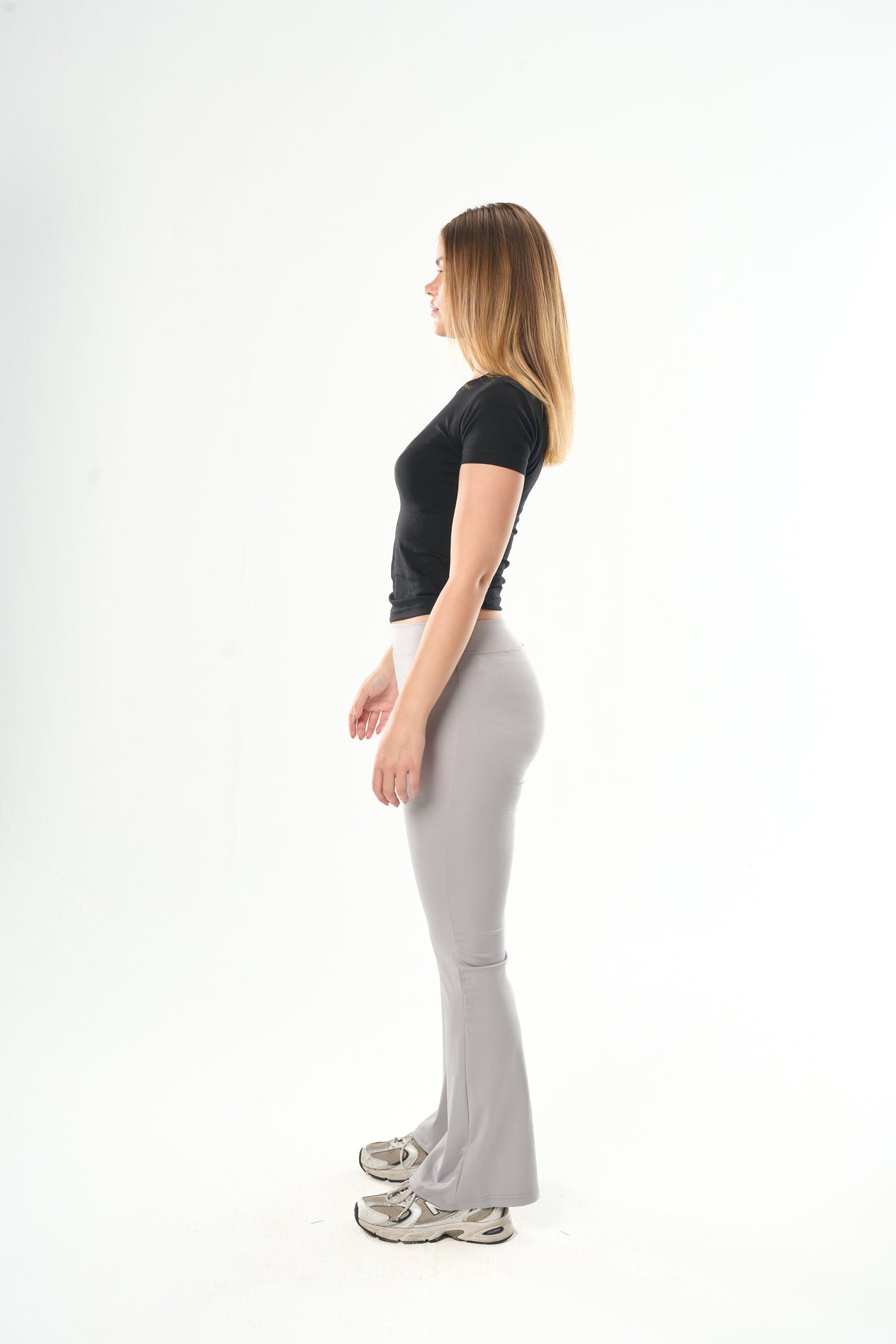 Black Round Neck Top