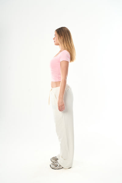 Pink Square Top