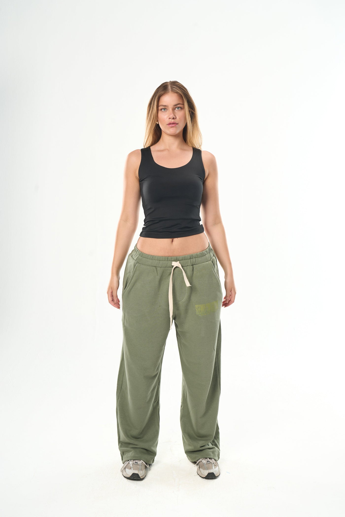 Olive Green Sweatpants