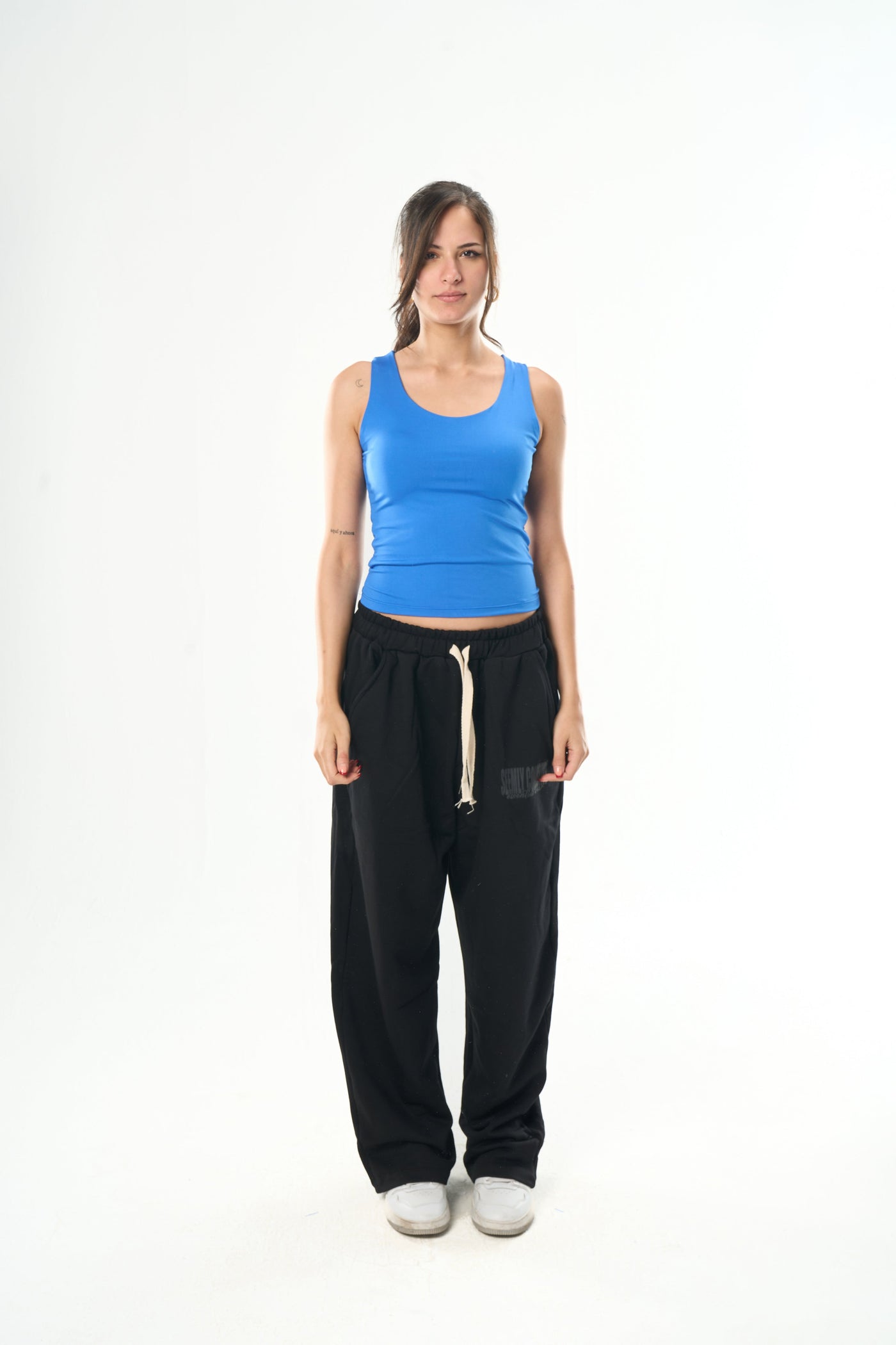 Royal Blue Cut Top