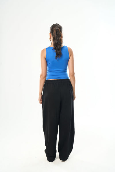 Royal Blue Cut Top