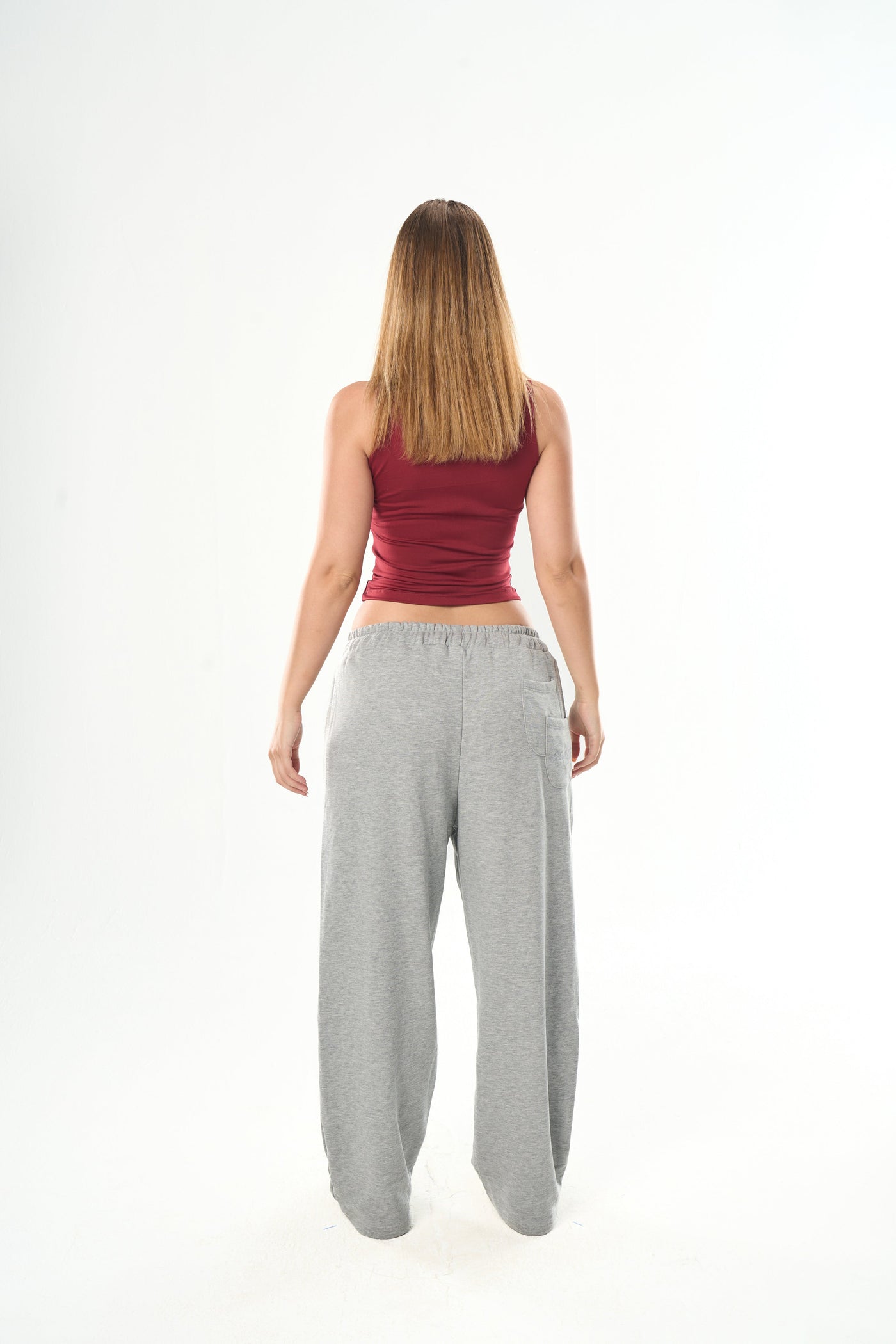 Burgundy Cut Top