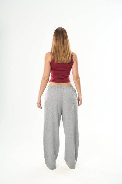 Burgundy Cut Top