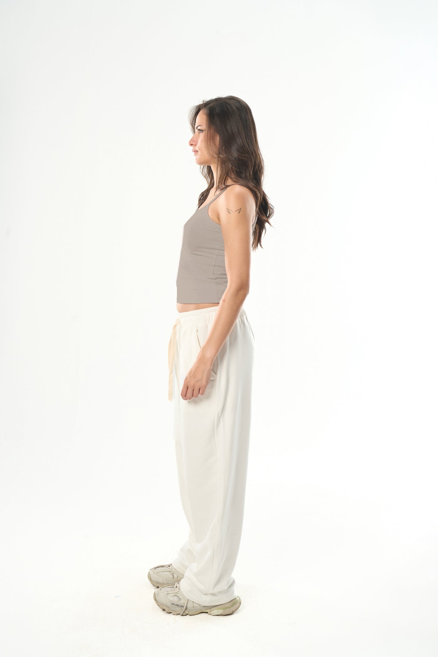 Light Grey Spaghetti Top