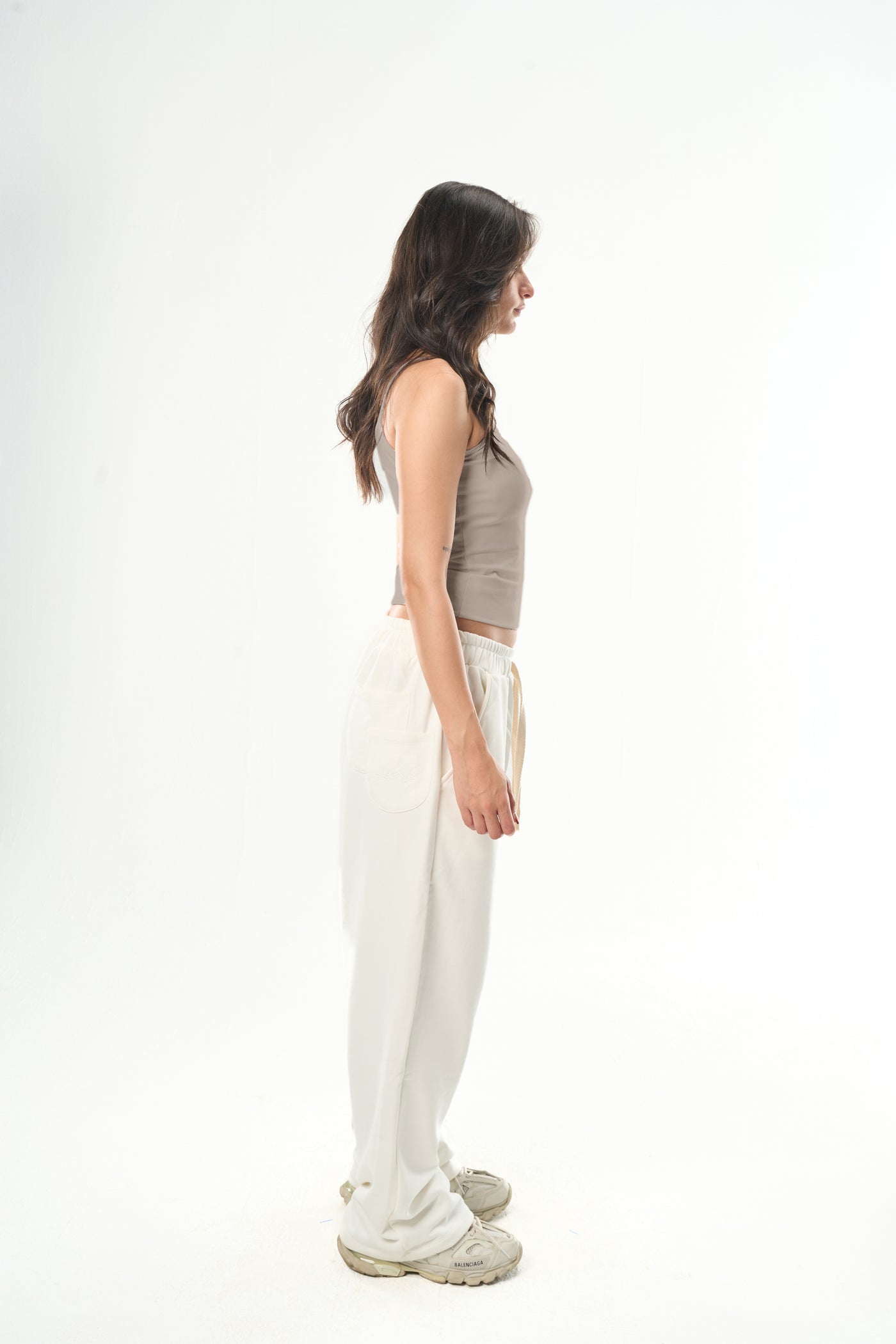 Light Grey Spaghetti Top