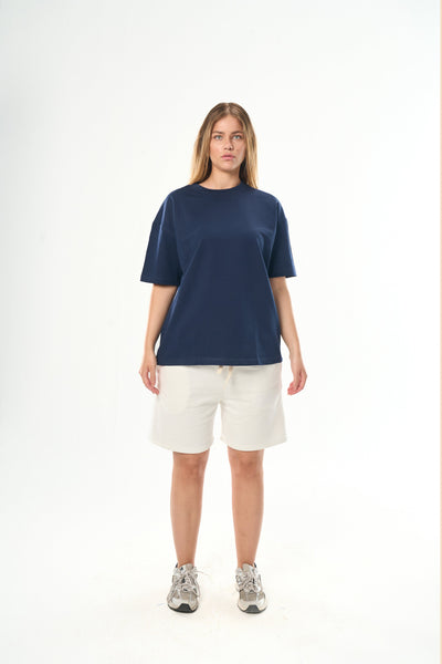 Navy Blue Basic T-Shirt