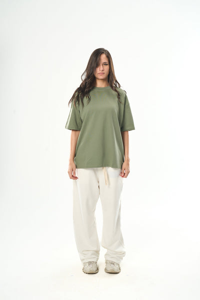 Olive Green Basic T-Shirt