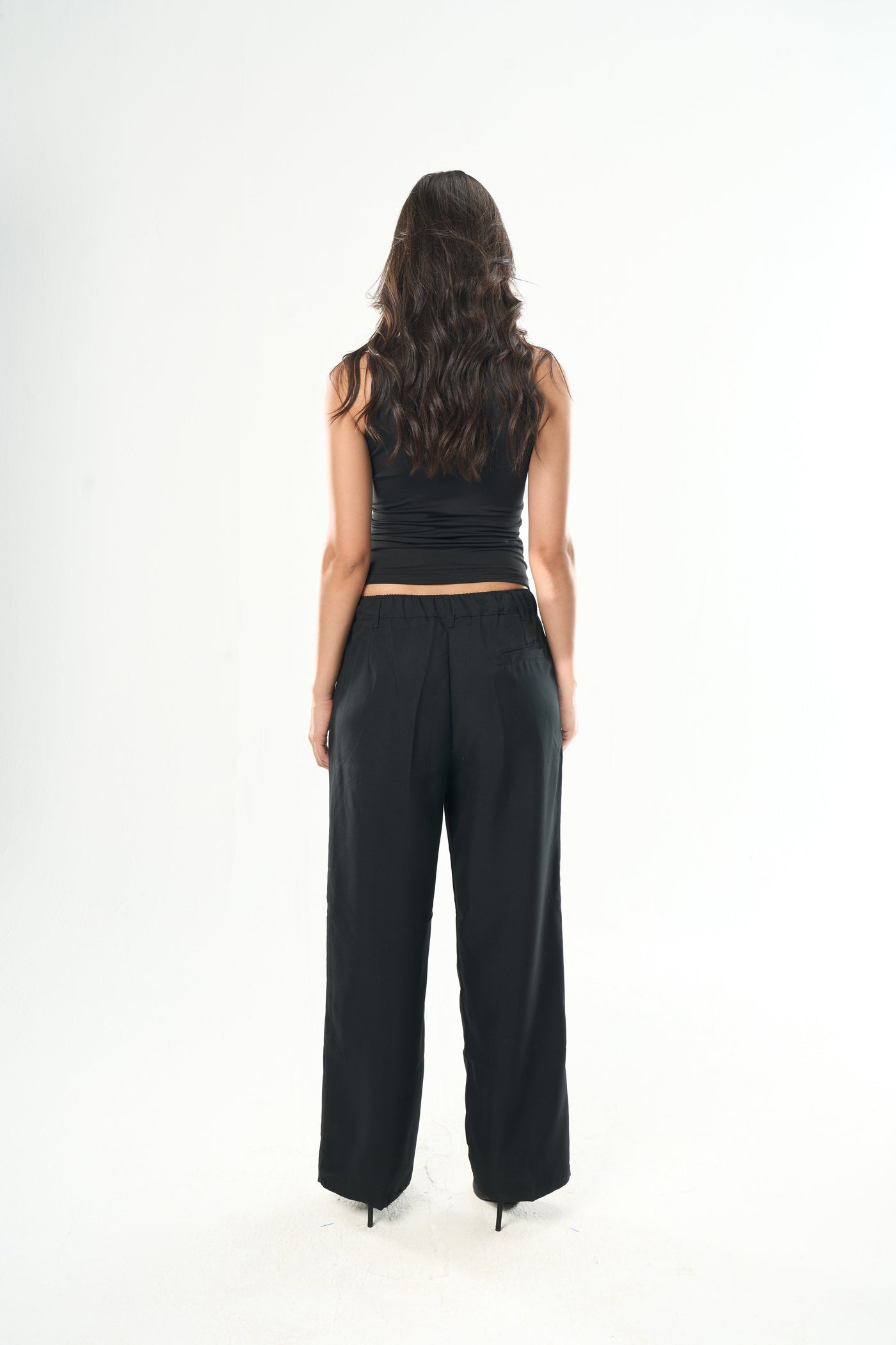 Black Cut Top