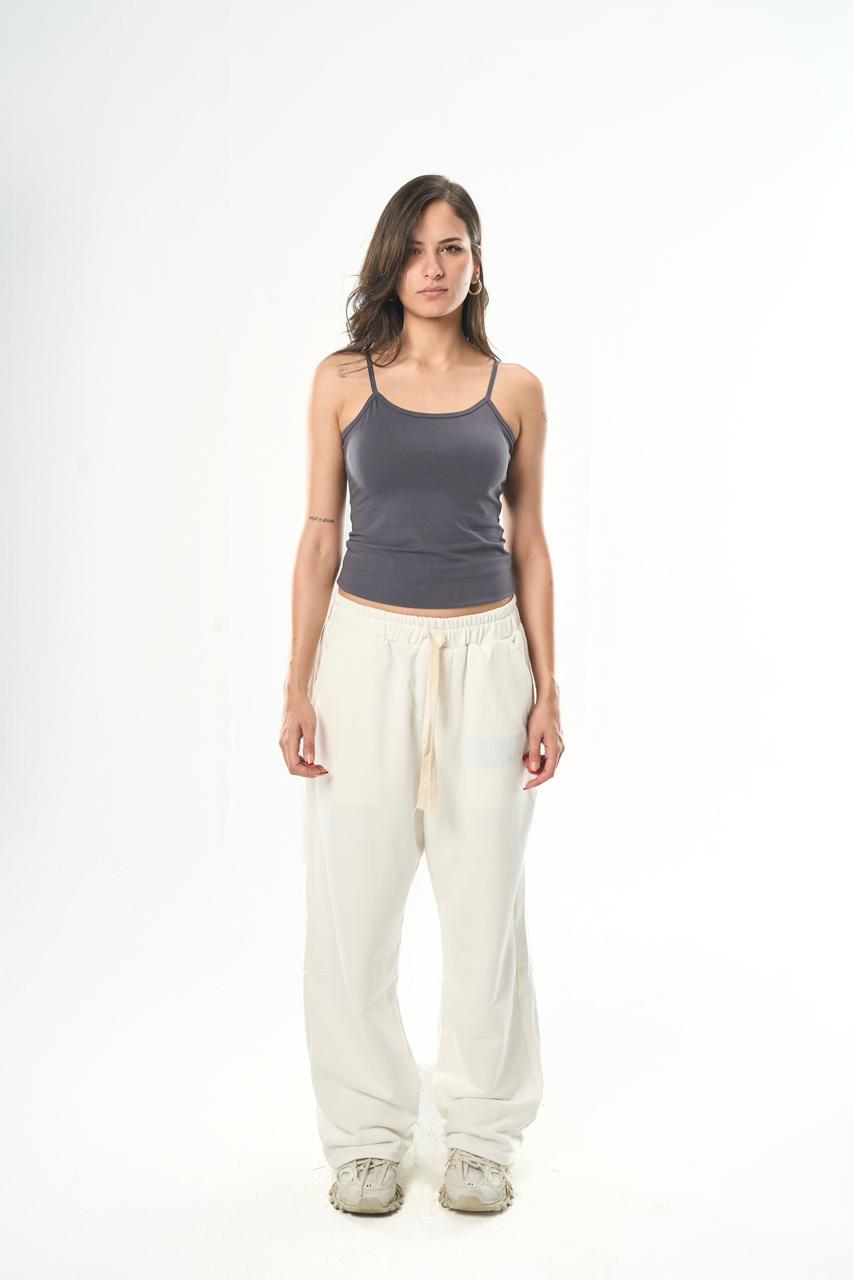 Women – Dark grey Spaghetti Strap Top – Seemly Essentials