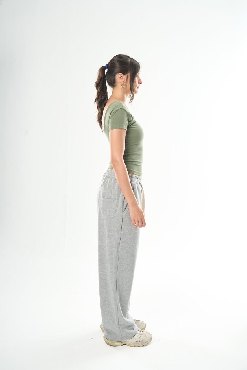 Women – Olive Green Backless Top – Seemly Essentials