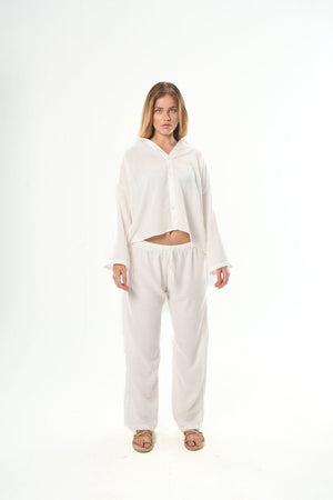 White Women Linen Shirt – Seemly Essentials