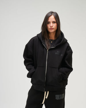 Black Zip-Up Hoodie – Seemly Essentials (cover)