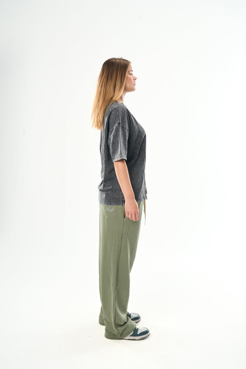 Women – Washed Gray Basic T-Shirt – Seemly Essentials