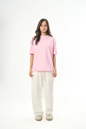 Women – Pink Basic T-Shirt – Seemly Essentials