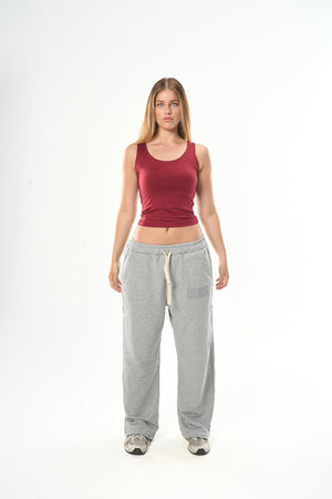Women – Burgundy Tank Top – Seemly Essentials