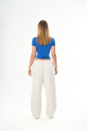 Women – Royal blue Round Neck Top – Seemly Essentials